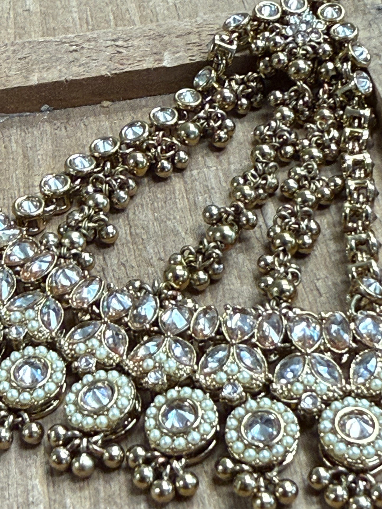 Champagne Stone & Gold Passa