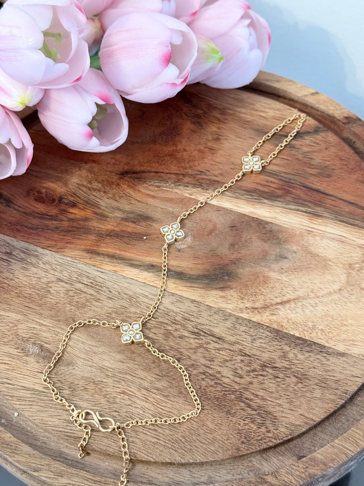 Delicate Gold Hand-Piece