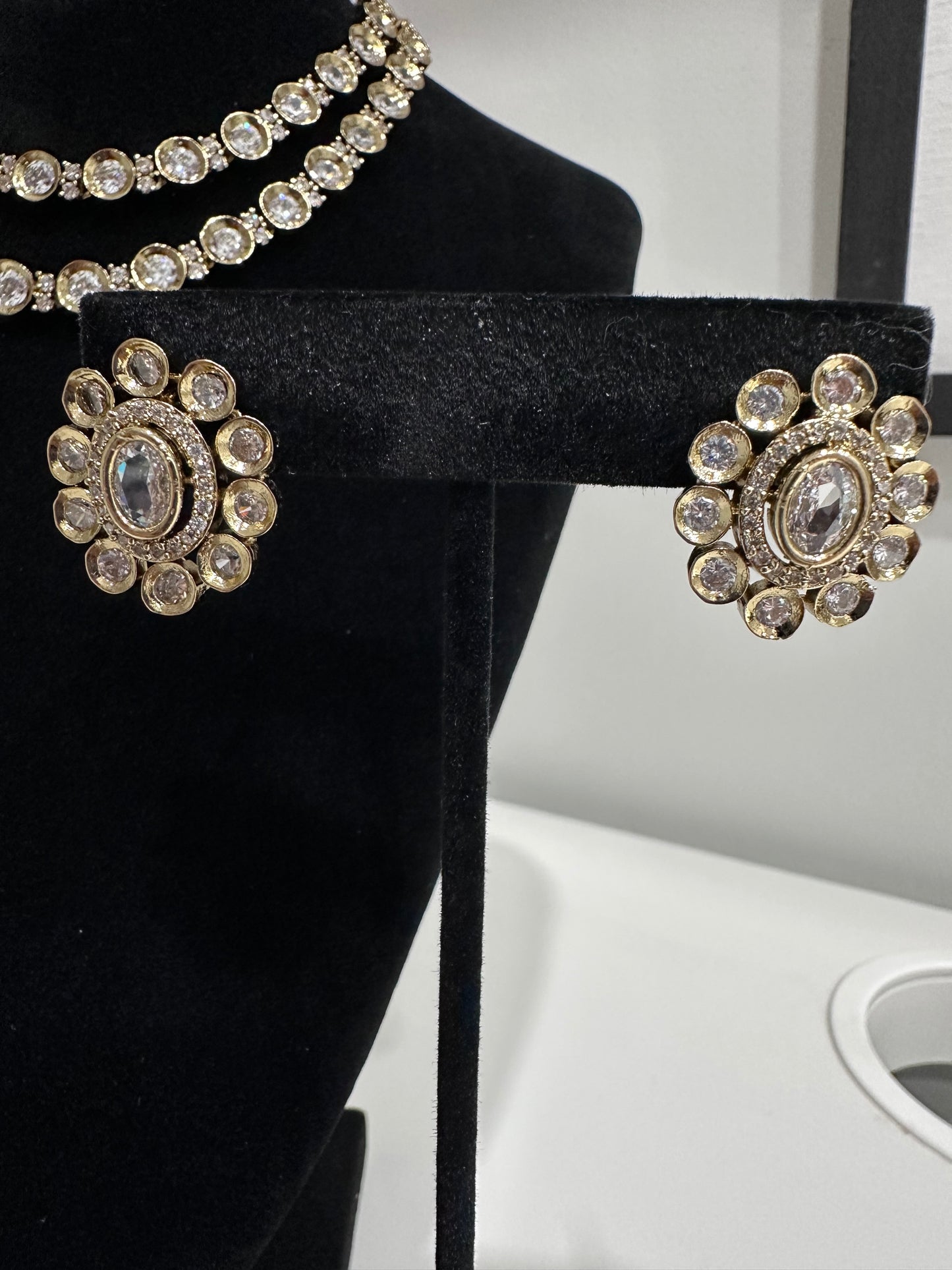 2-Strand Set with Stud Earrings