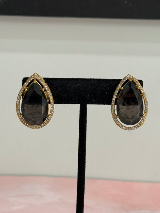 Black Gem Studs