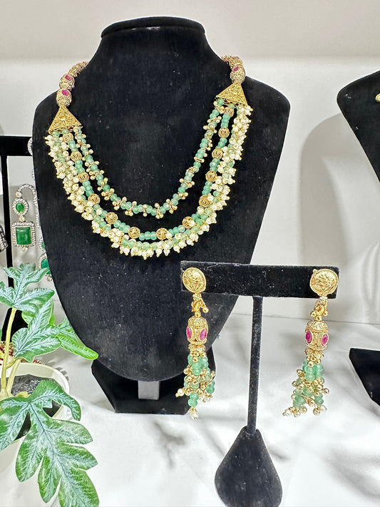 Green Stone Necklace