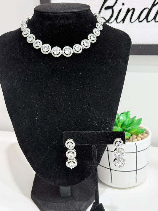 Silver Stone Set