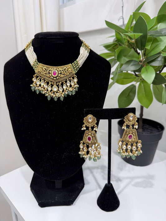 Heritage Set with Pearl Detail