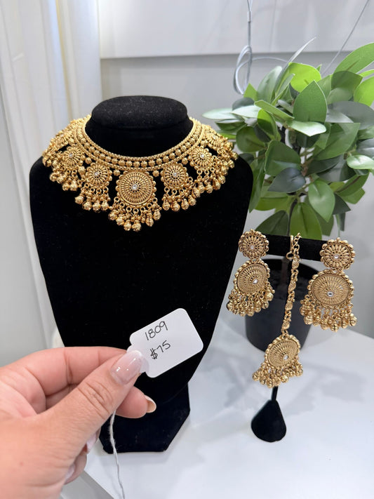 Just Like Gold Set with Tikka