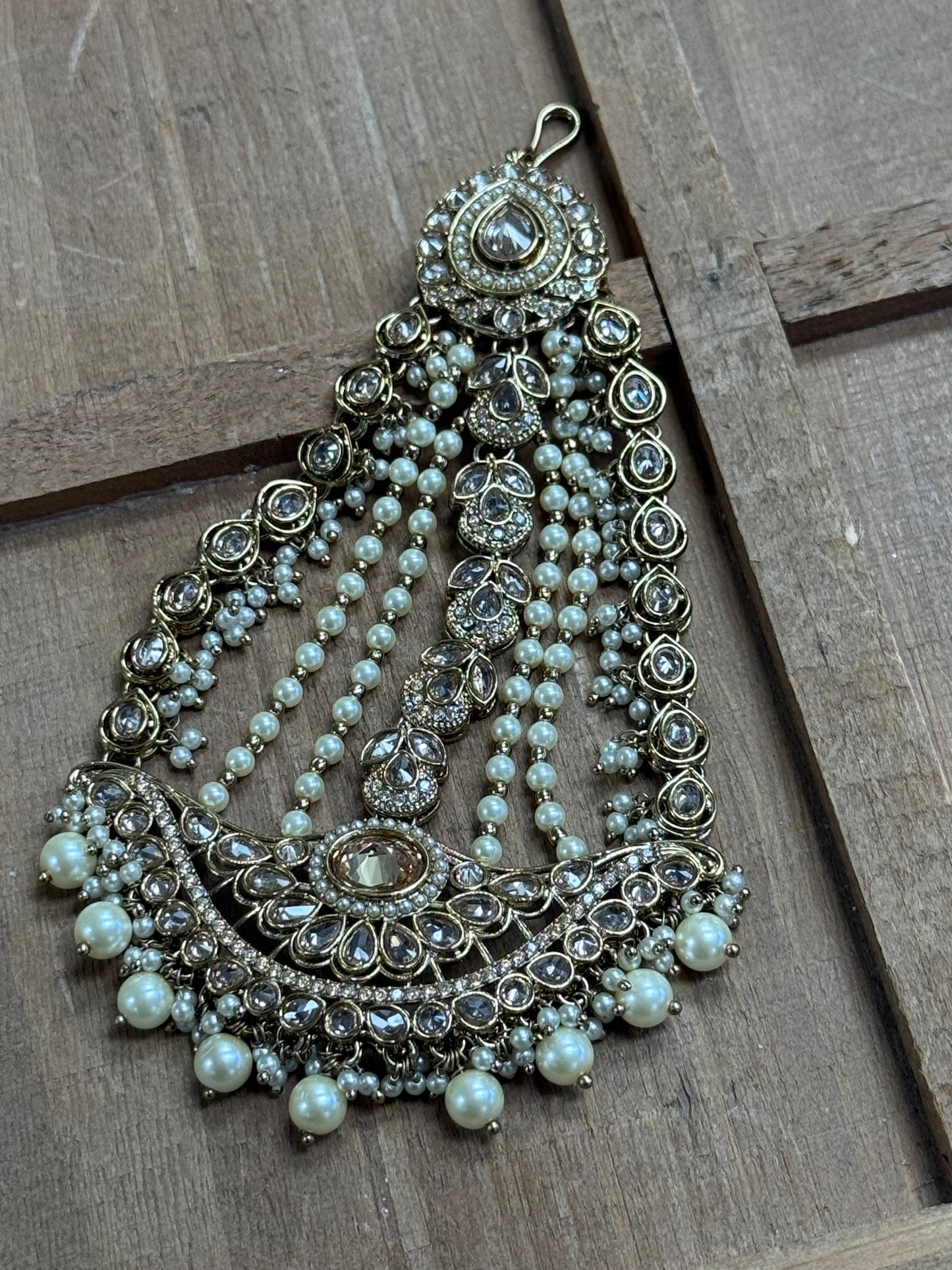 Champagne Stone & Pearl Passa