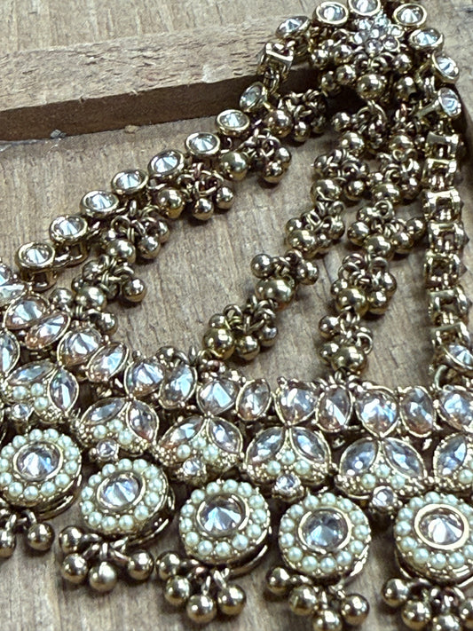 Champagne Stone & Gold Passa