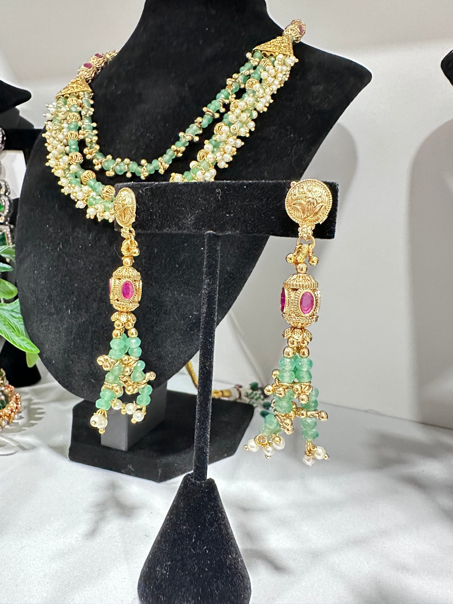 Green Stone Necklace