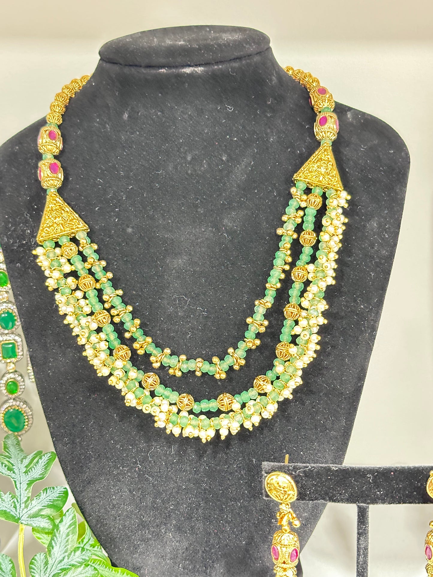 Green Stone Necklace
