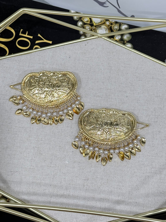 Large Gold Hair Pins