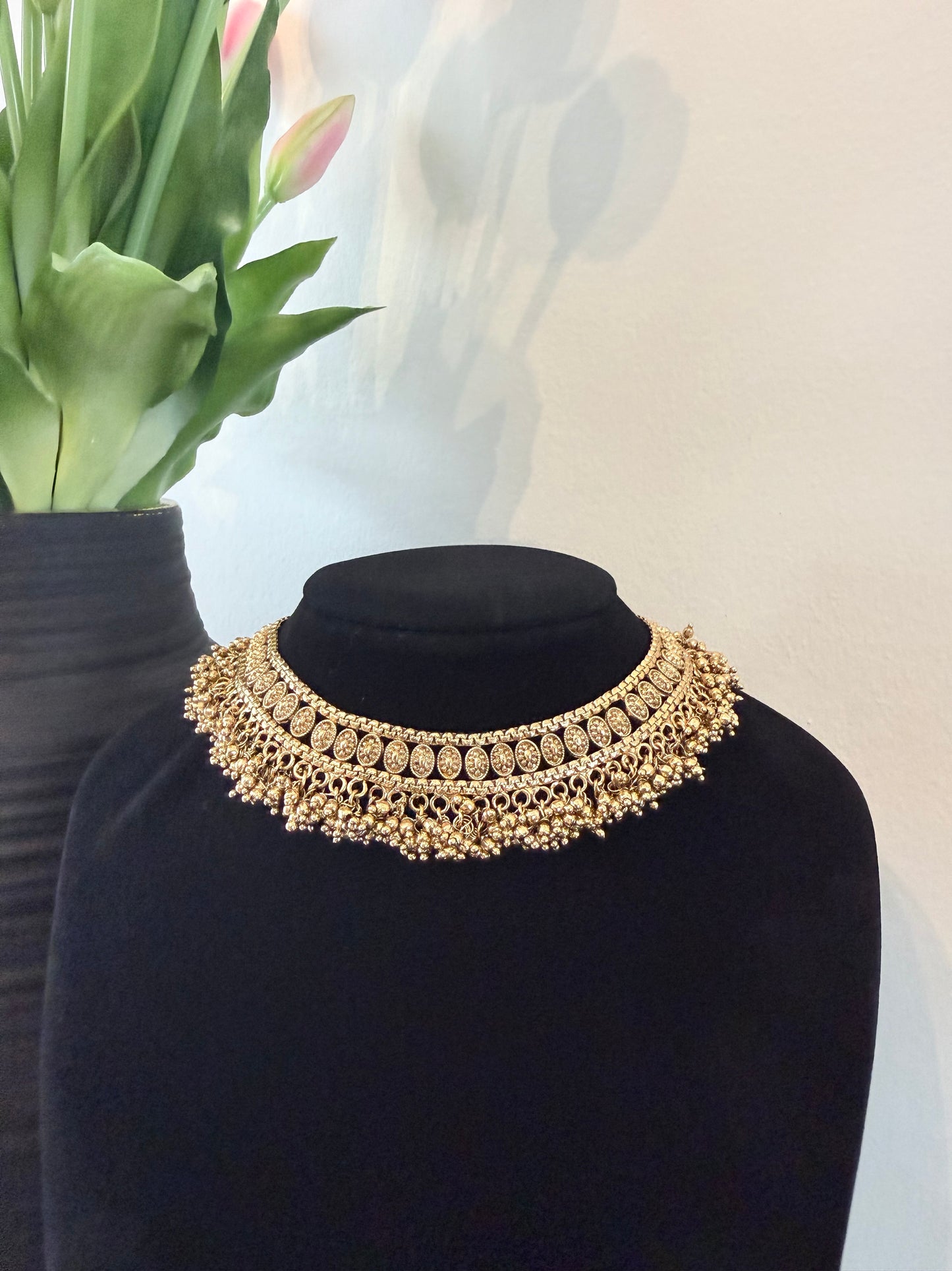 Just Like Gold Choker Set