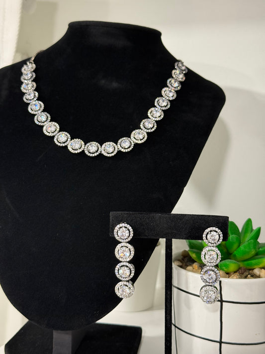 Diamond-Like Silver Set