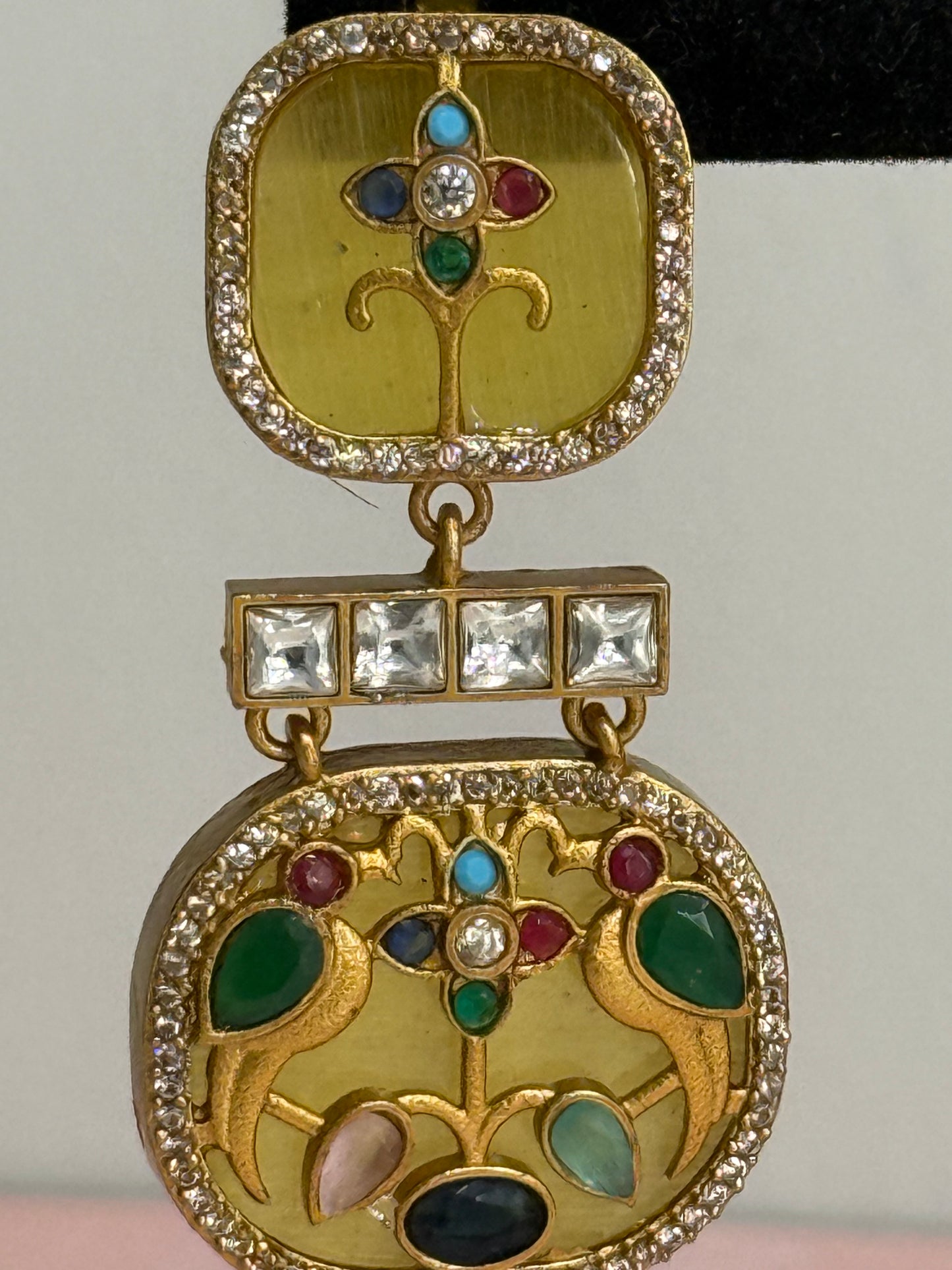 Sabya-Inspired Yellow Earrings