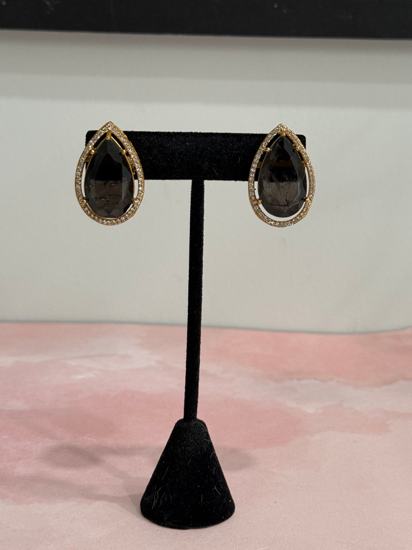 Black Gem Studs
