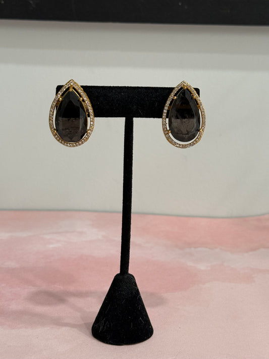 Black Gem Studs
