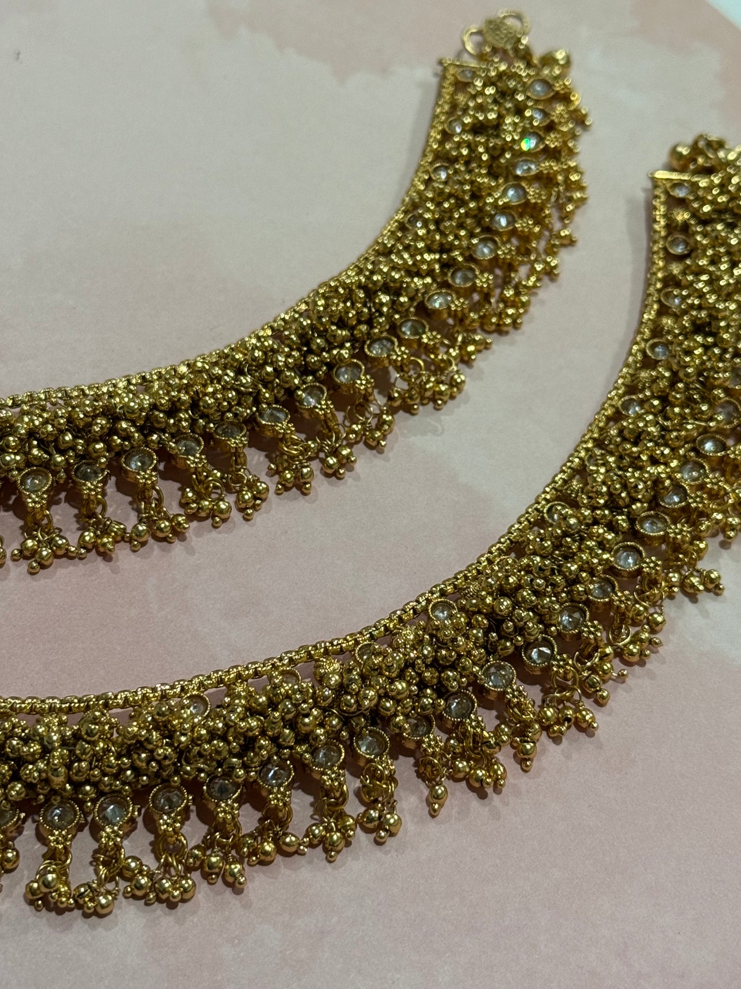 Heavy Gold Payal/Jhanjar